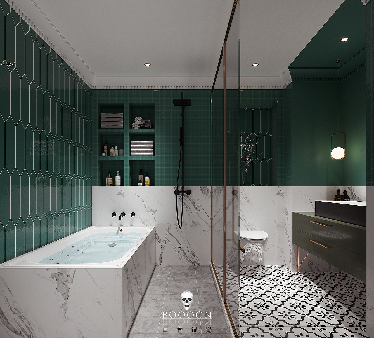 【白骨视觉】复古轻奢（图ZMTY0NjU2NTc2） - 家装设计 - 站酷设计师白骨视觉原创素材 - 站酷ZCOOL