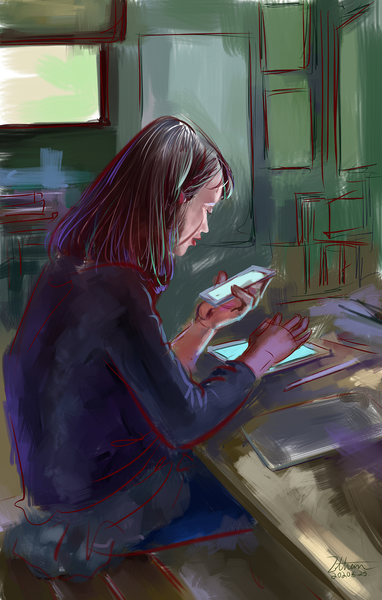 涂鸦（图ZMjA4NDA2MzEy） - 新锐潮流插画 - 站酷设计师xiaoguo2018原创素材 - 站酷ZCOOL