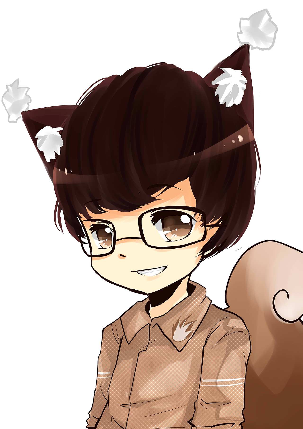 【三只松鼠】-拟人