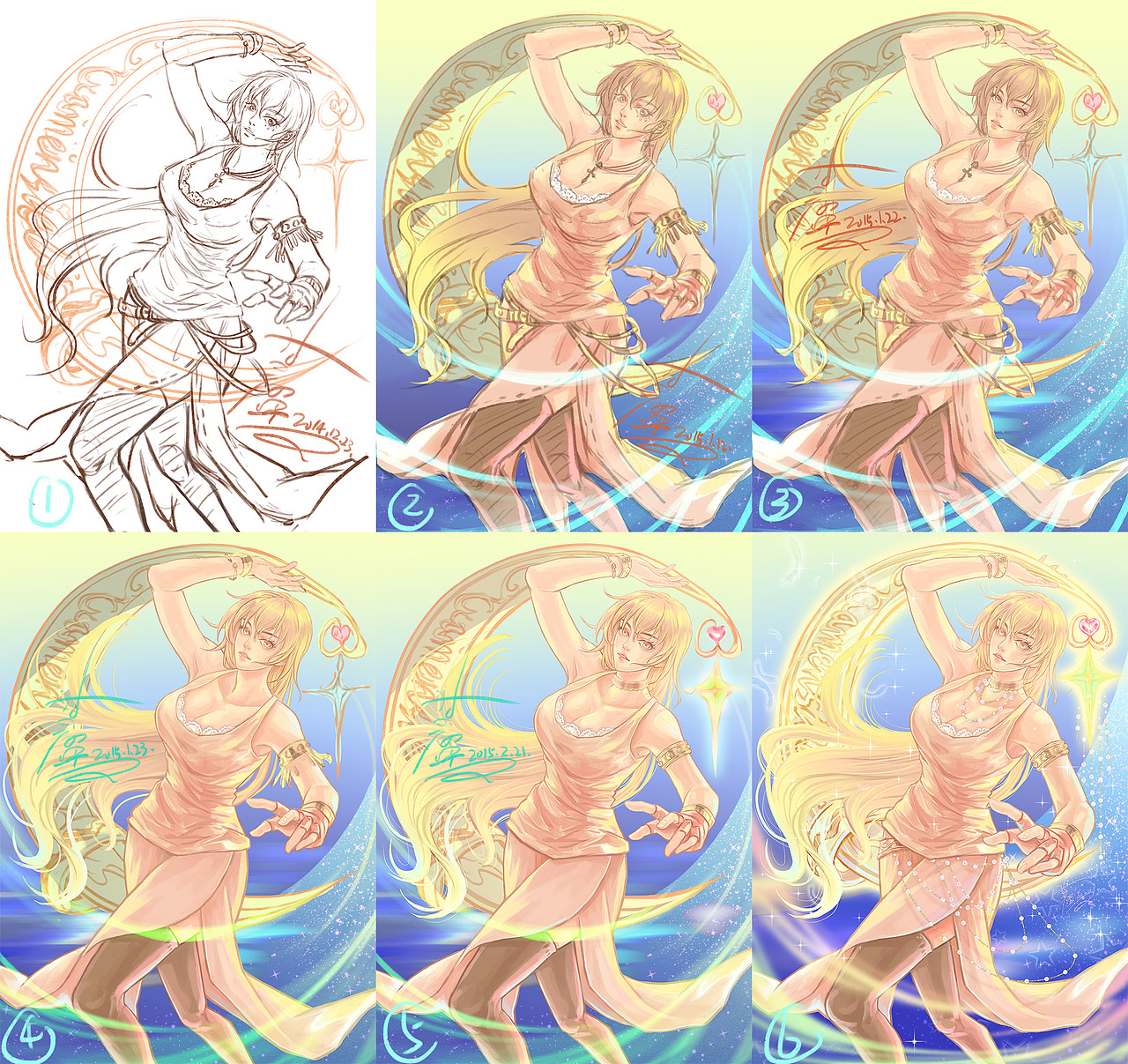 梦灵雪翼20150621-月(过程)