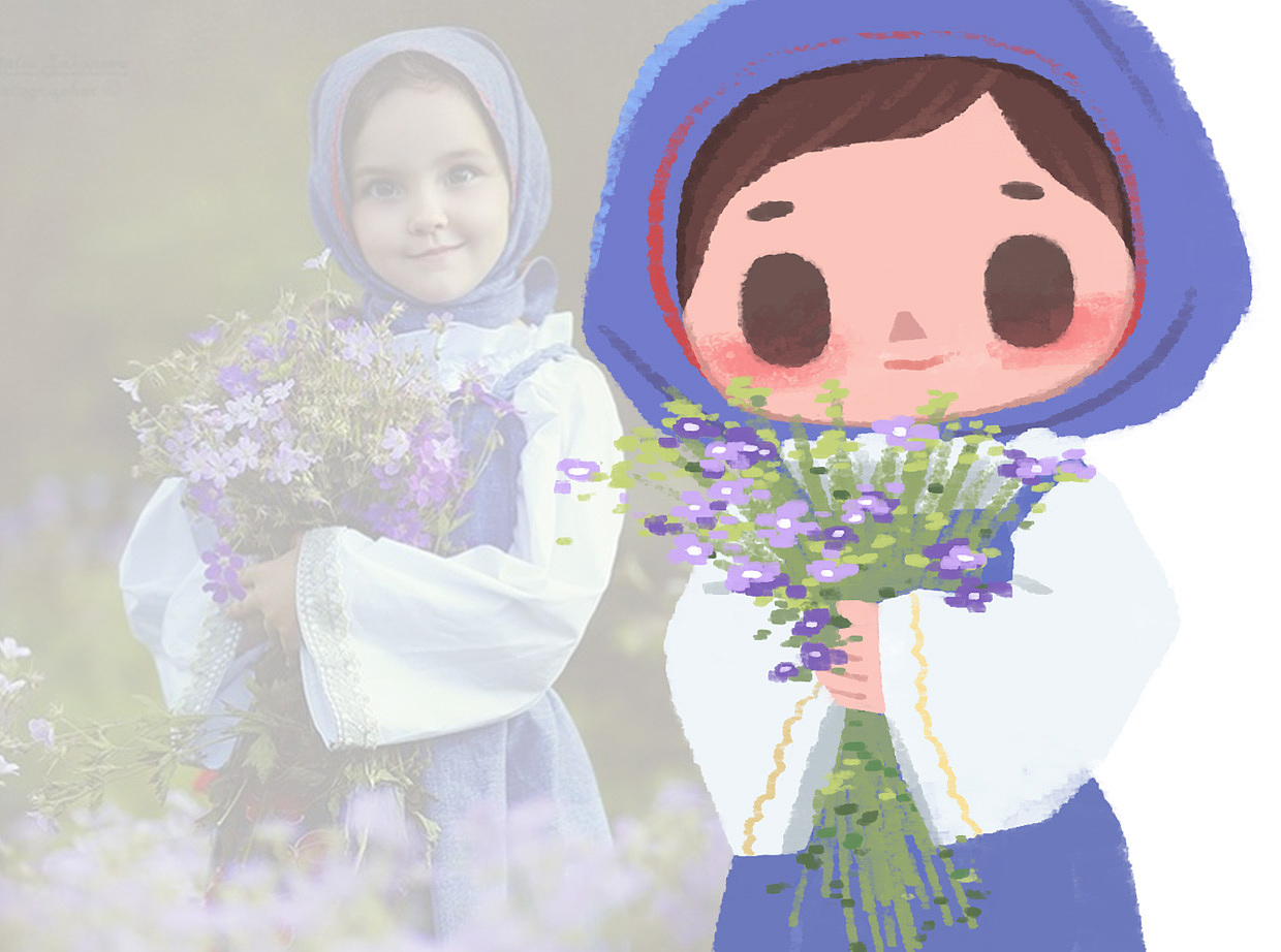 可可爱爱的小人儿（图ZMjM2MTY5MTky） - 儿童插画 - 站酷设计师吉三石原创素材 - 站酷ZCOOL