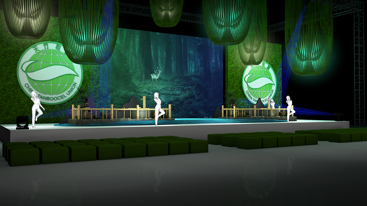 天竹联盟发布会舞美稿（图ZMTM3ODY1NzU2） - 舞台美术 - 站酷设计师狂笑巨兽舞美设计原创素材 - 站酷ZCOOL