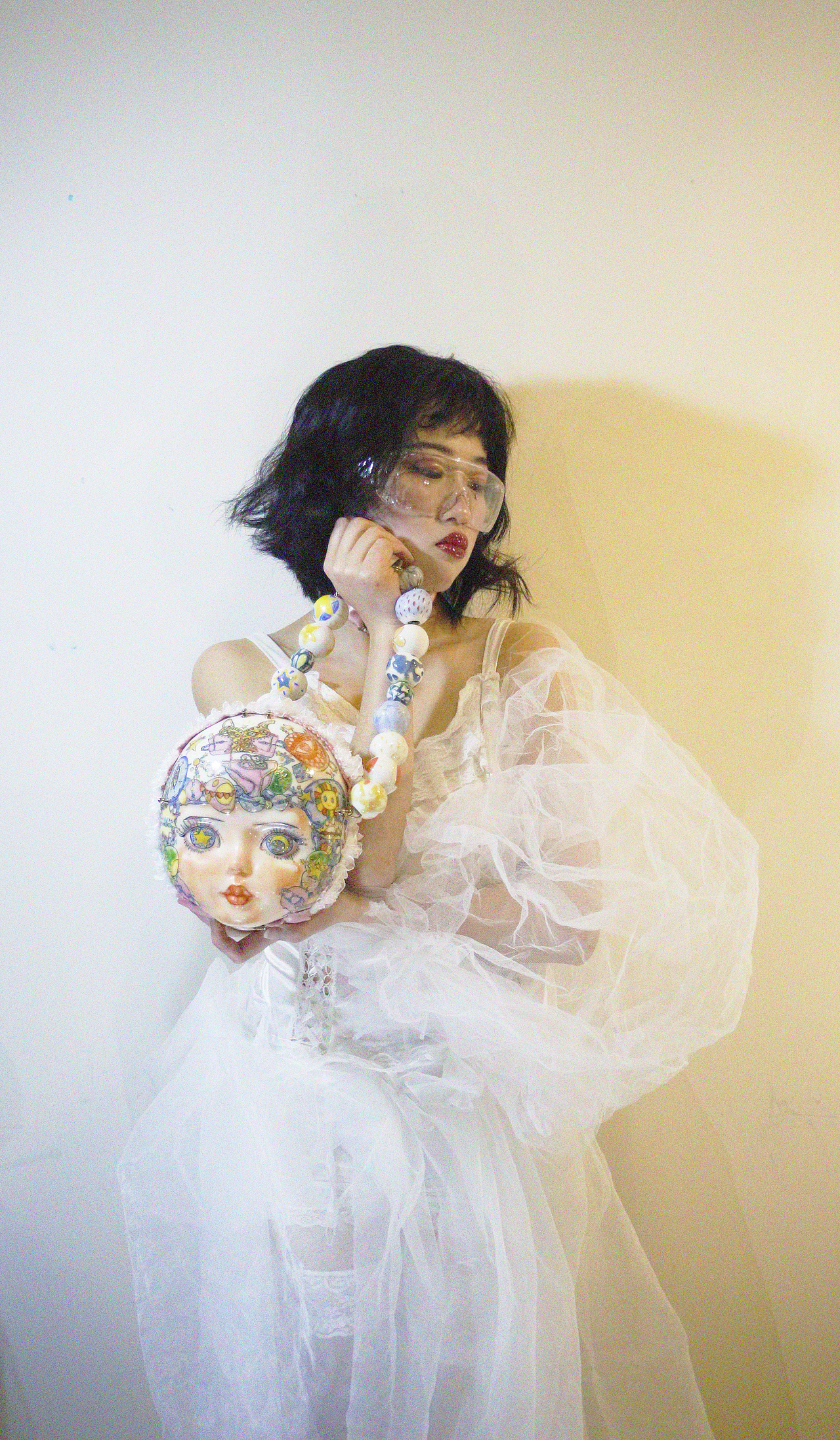 陶瓷作品《乱脸》（图ZMjI4OTQwOTUy） - 其他手工艺 - 站酷设计师梅沙misa原创素材 - 站酷ZCOOL