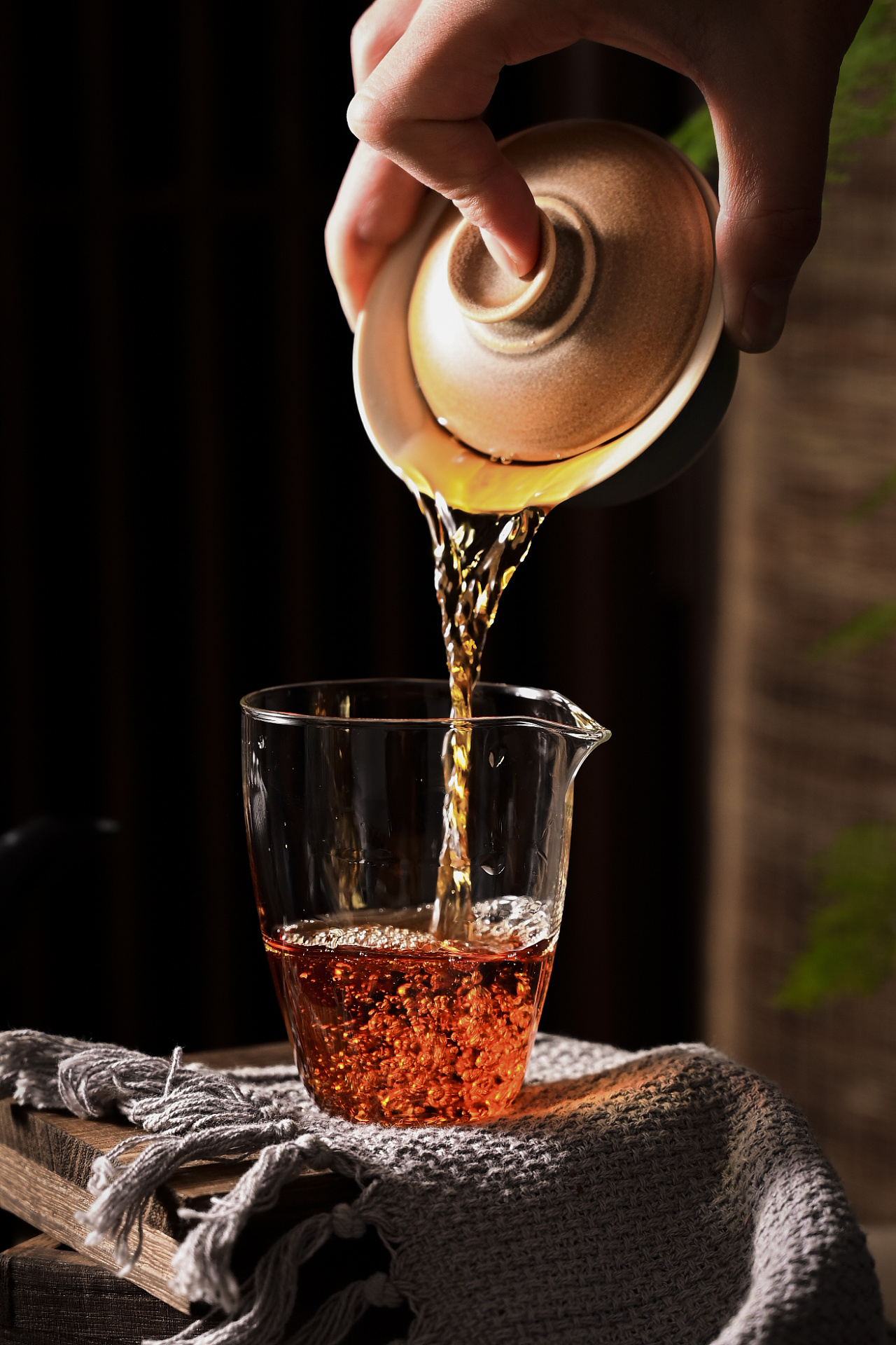 普洱茶拍摄,一组不同普洱茶汤色的拍摄原图|摄影|产品摄影|源头科技