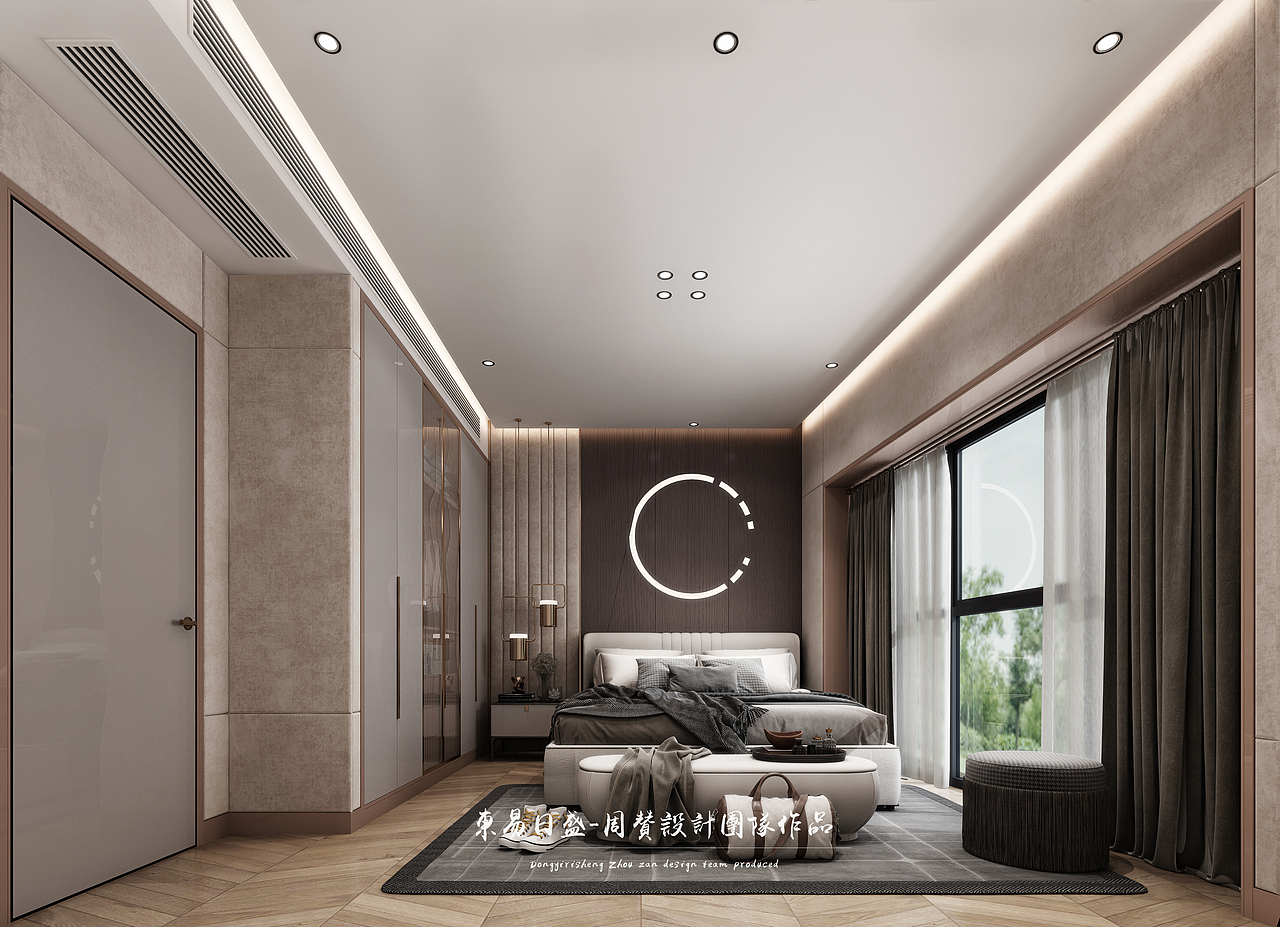 【现代轻奢】220平米.江景平层.长沙