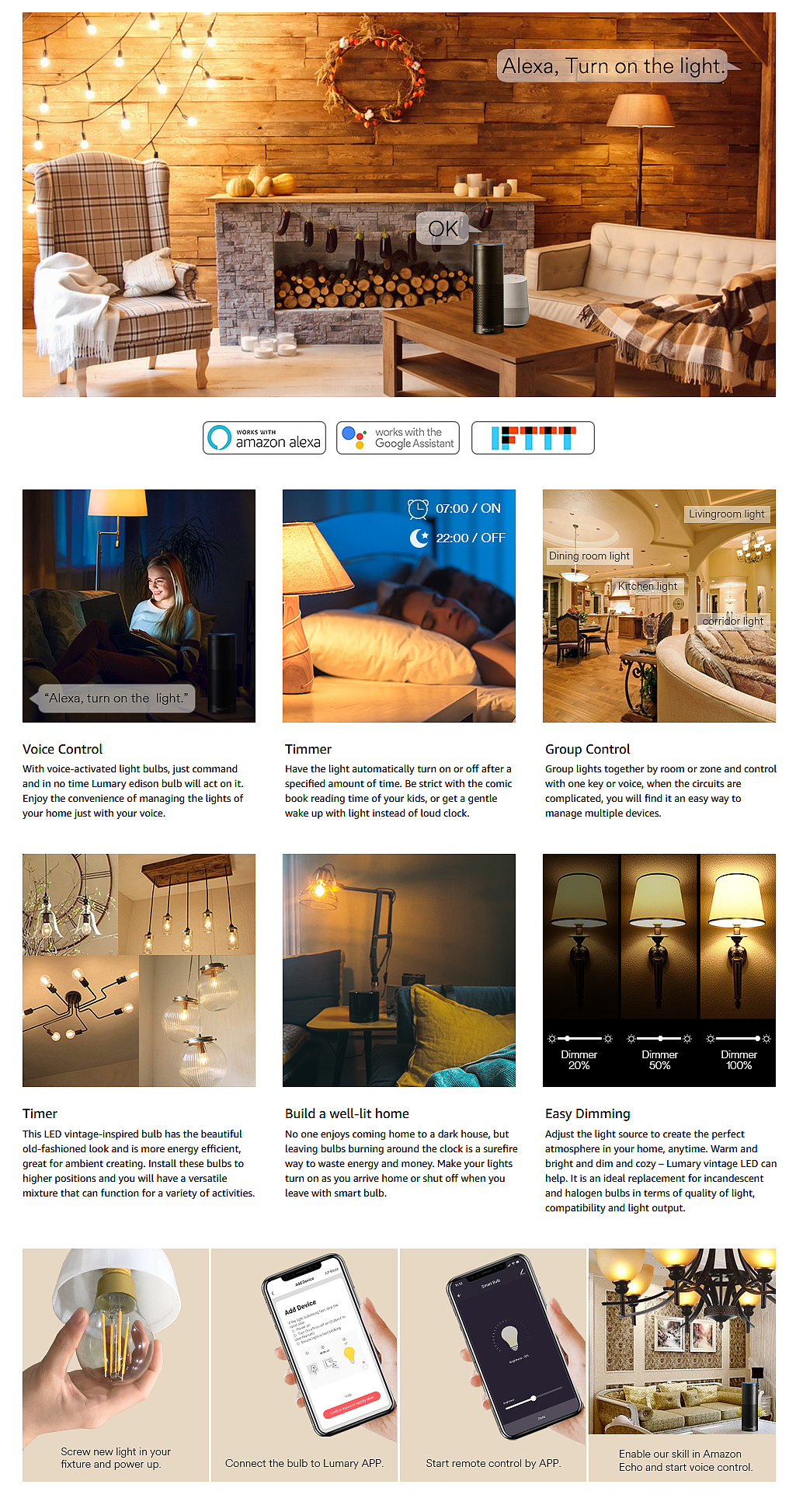 Smart WiFi LED Bulb灯