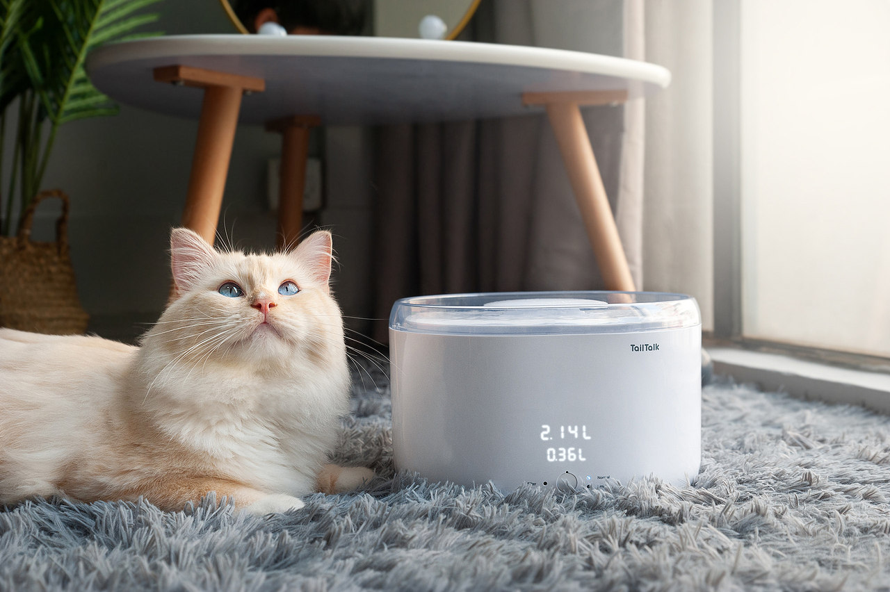 智能宠物称重饮水器