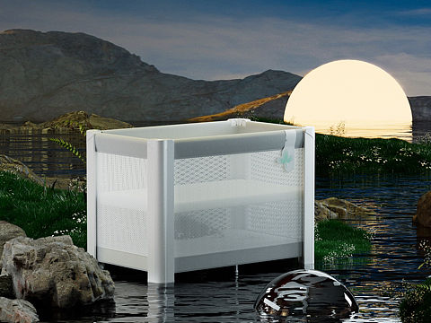 C4D场景搭建渲染练习NO1