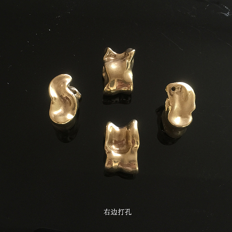 铸铜羊拐,新疆内蒙地方特色工艺品