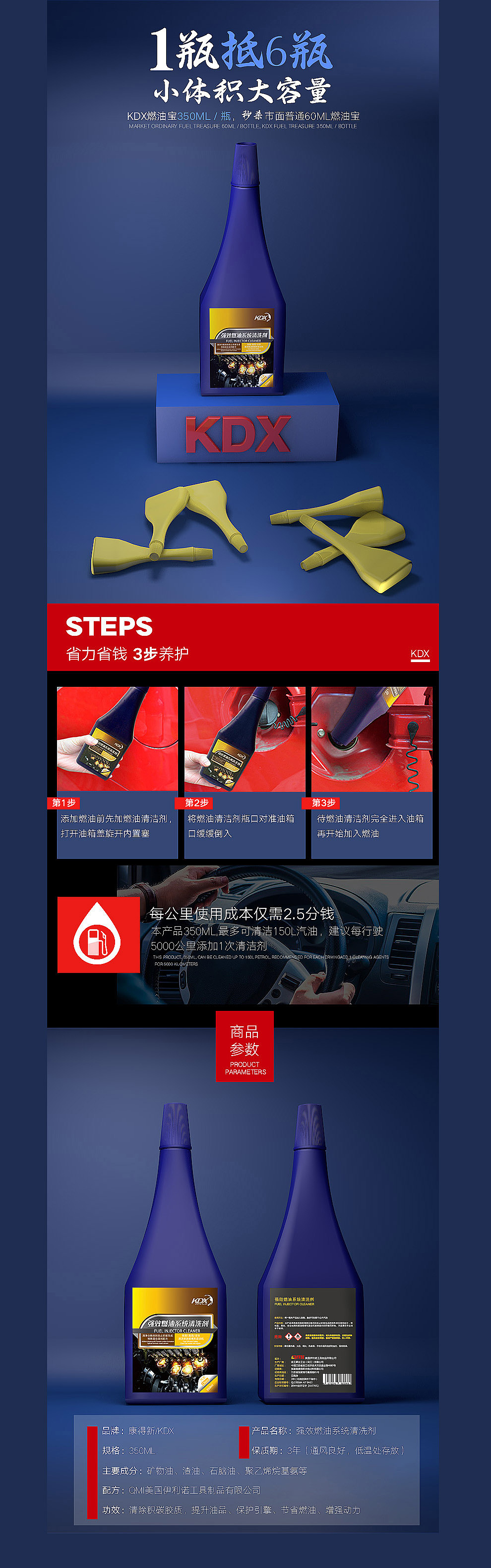 两款详情页x燃油宝x蓝膜（图ZODA4NzQ5MjQ=） - 电商 - 站酷设计师优雅de转身原创素材 - 站酷ZCOOL