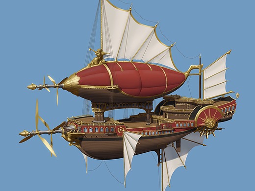 中国风古代房间