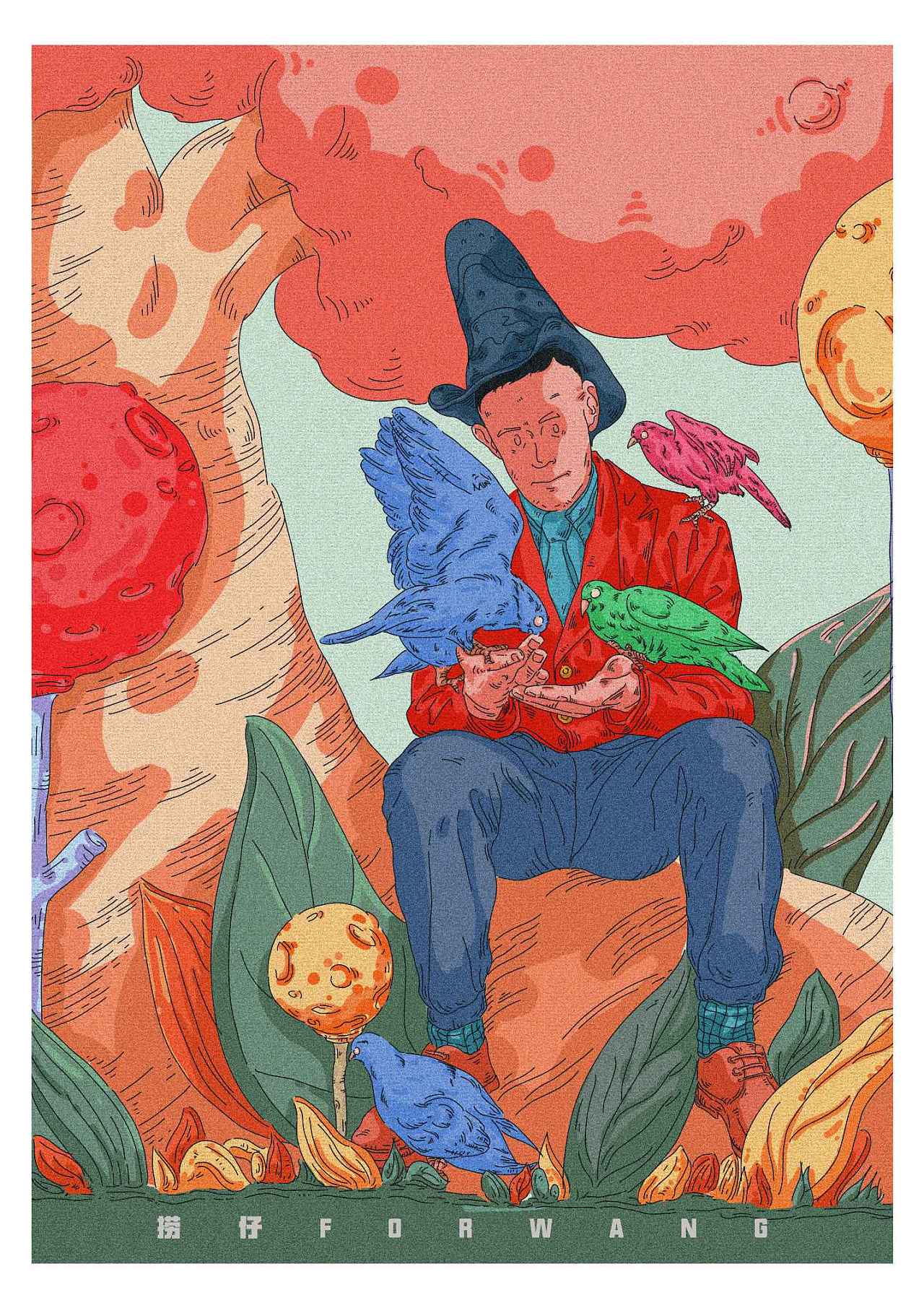 练习|插画|创作习作|捞仔forwang - 原创作品 - 站酷 (zcool)