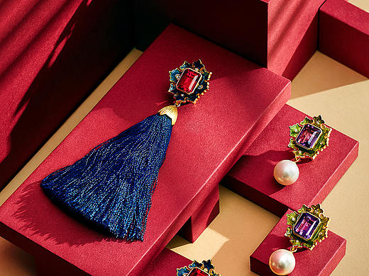 中国风首饰修图