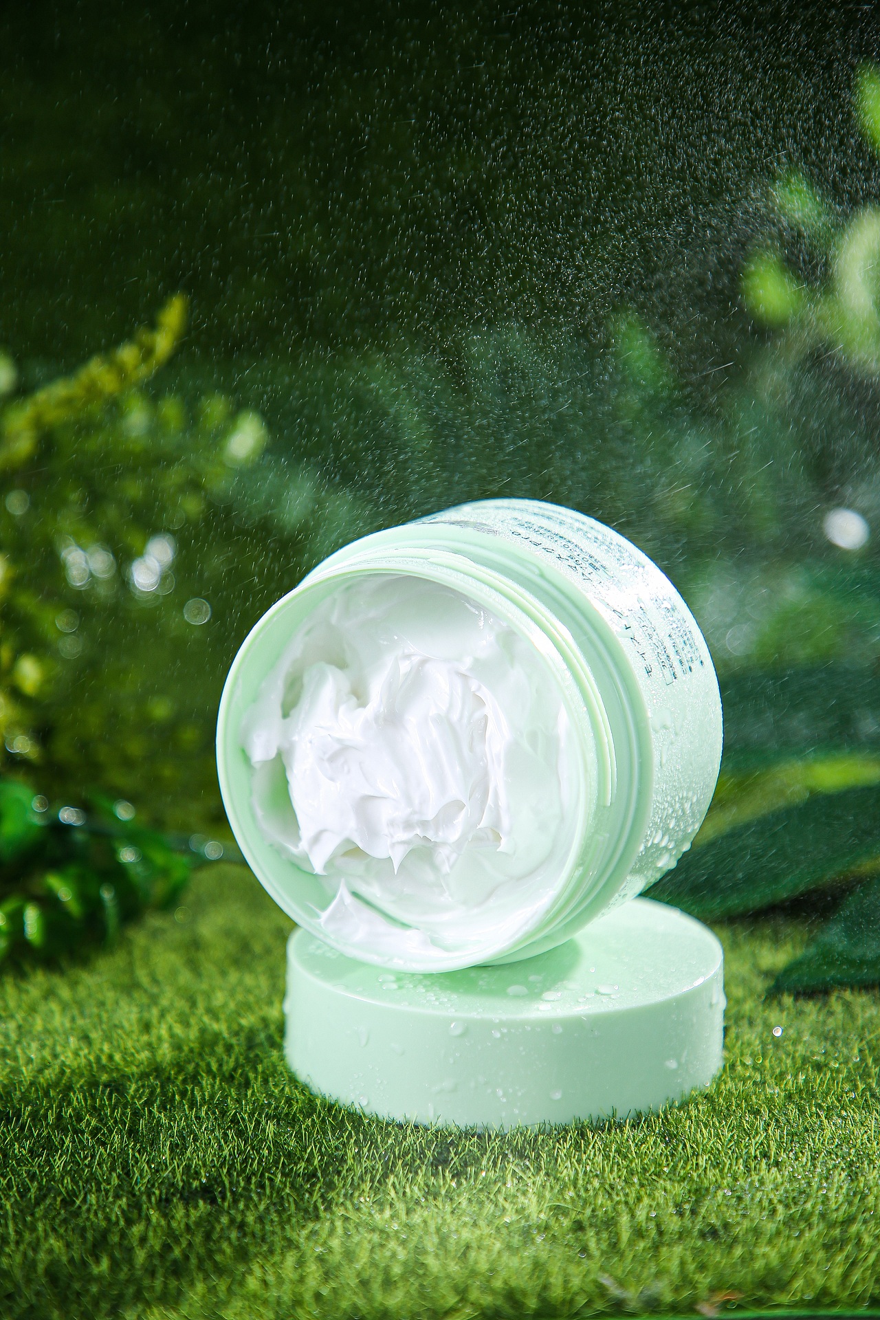 日本复活草面膜 森系 化妆品拍摄|静物摄影