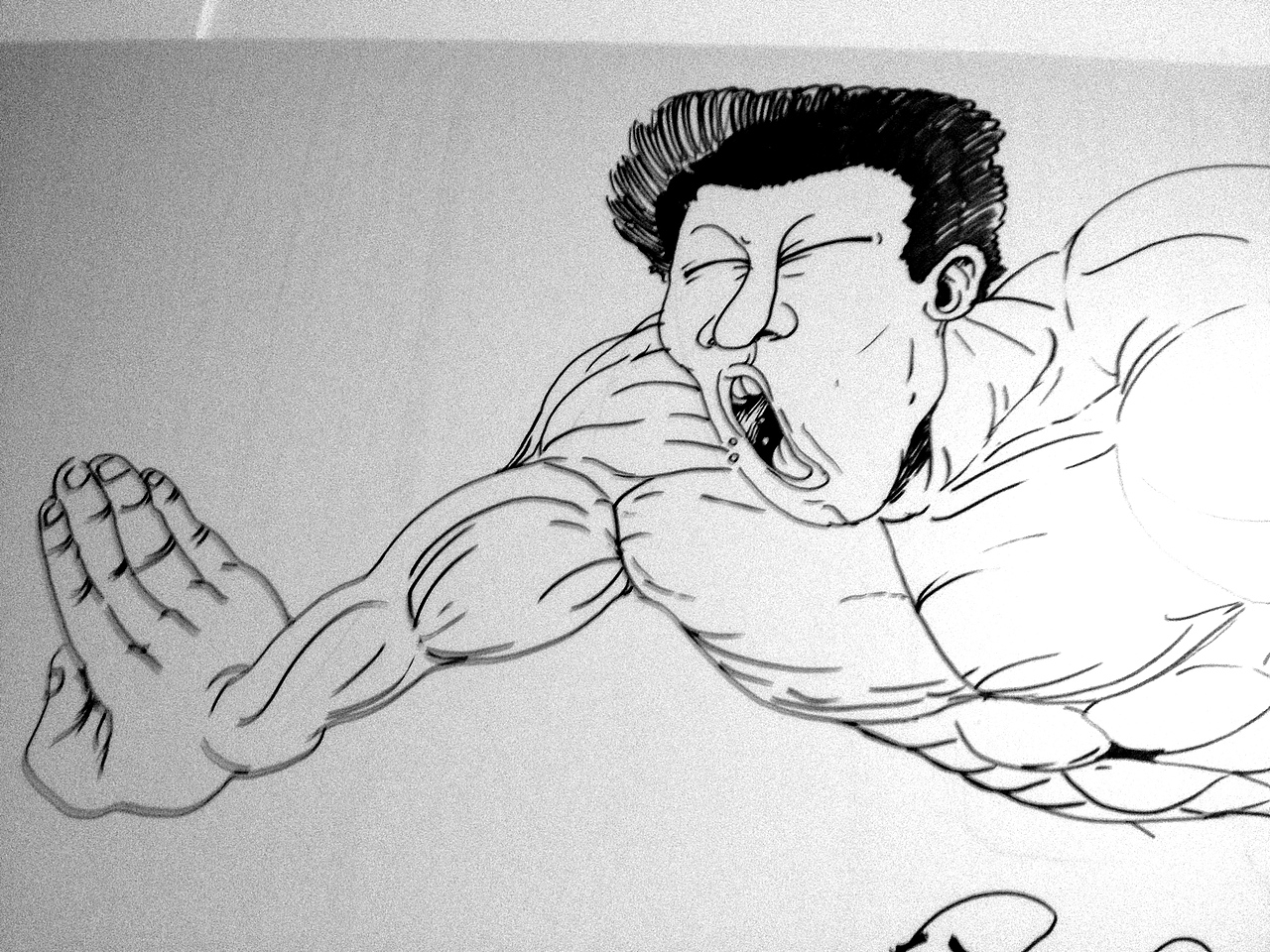 【专治各种白色墙面2】在家里涂鸦（图ZMzA5MDU3Njg=） - 新锐潮流插画 - 站酷设计师Zhuzhu_祝原创素材 - 站酷ZCOOL