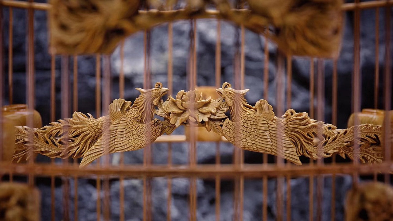 广式波笼(鸾凤齐鸣)