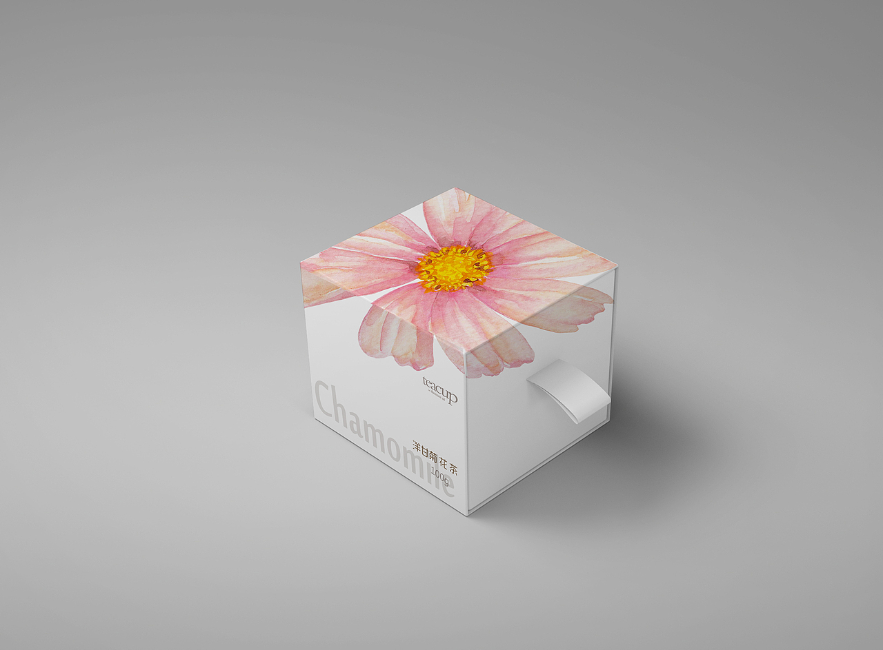玫瑰花茶包装设计