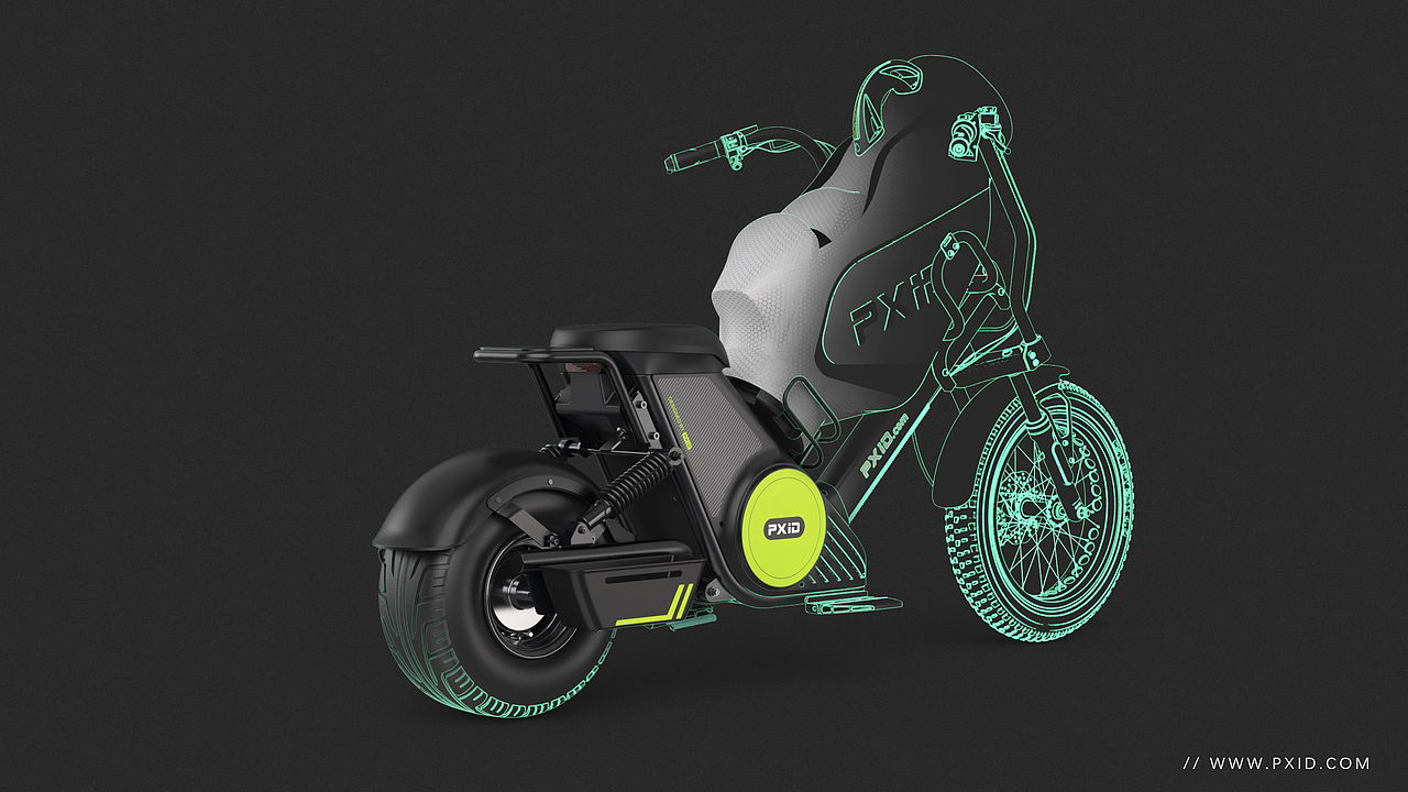 M6G高尔夫哈雷（球包）电动车设计（图ZMjYwNjEyOTY4） - 交通工具 - 站酷设计师品向设计原创素材 - 站酷ZCOOL