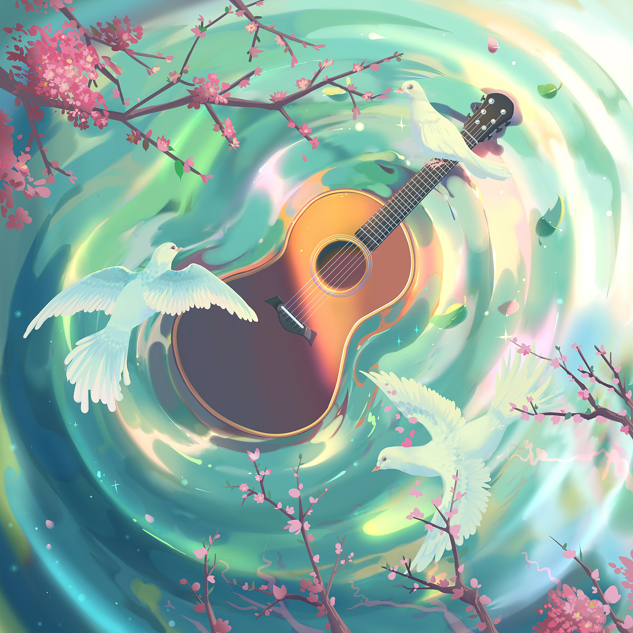 乐器2连|插画|创作习作|皇浦铁牛 - 原创作品 - 站酷 (zcool)