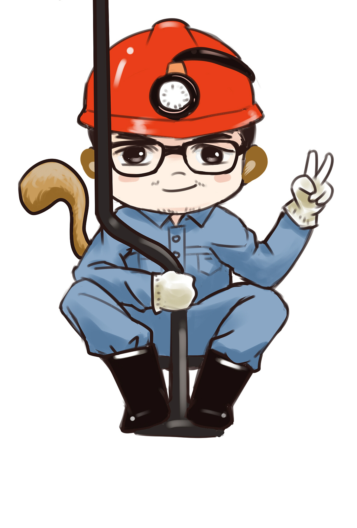 《引爆者》赵旭东(井下矿工体验生活--坐猴车)