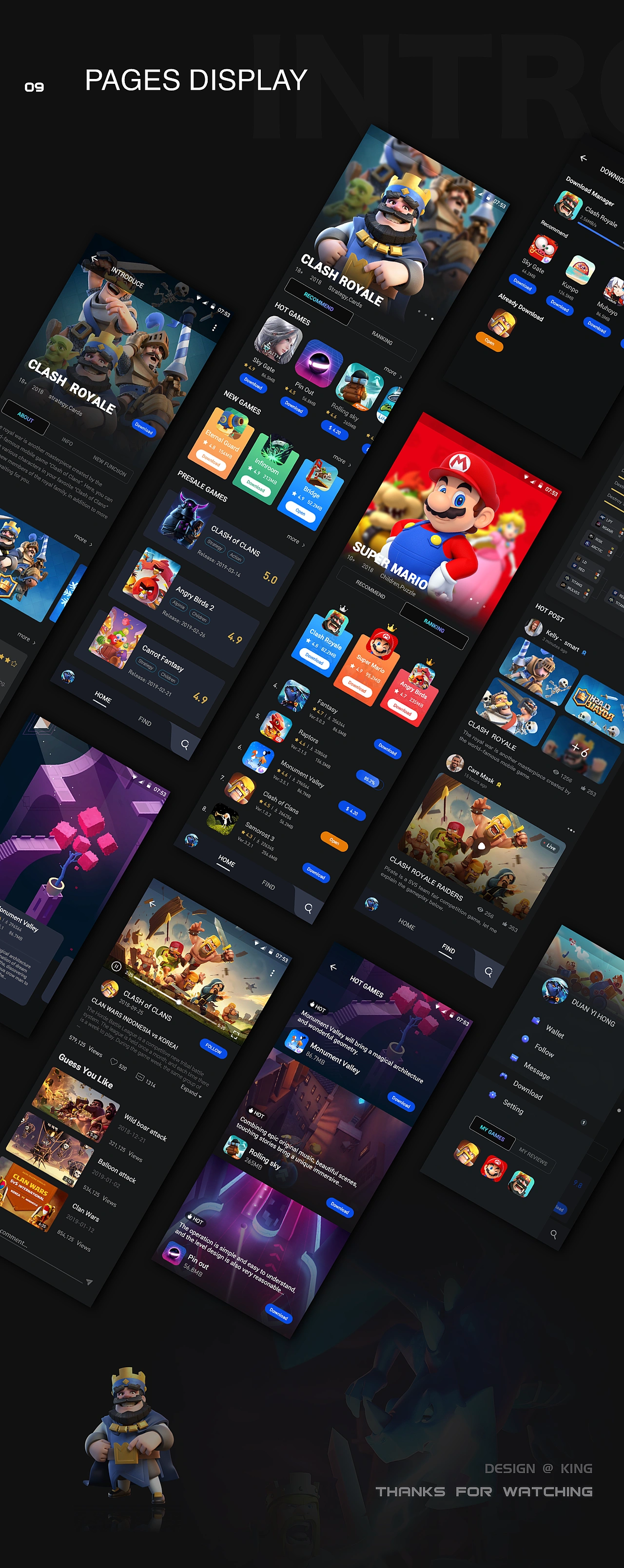 AXE 丨 游戏分发平台（图ZMzA1MzY2MjA0） - APP界面 - 站酷设计师设计界的影帝原创素材 - 站酷ZCOOL