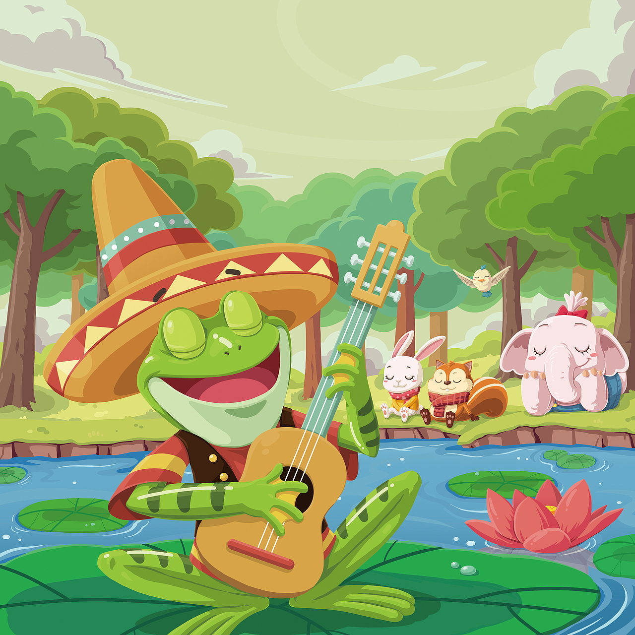 兒插作品（圖ZMTk4OTEzNTA0） - 兒童插畫 - 站酷設(shè)計(jì)師洗洗仔原創(chuàng)素材 - 站酷ZCOOL