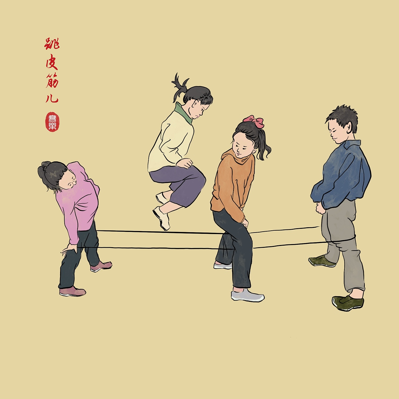 童年的回憶（圖ZMjY5NzgyNzQ4） - 創(chuàng)作習(xí)作 - 站酷設(shè)計(jì)師李牧之樂原創(chuàng)素材 - 站酷ZCOOL