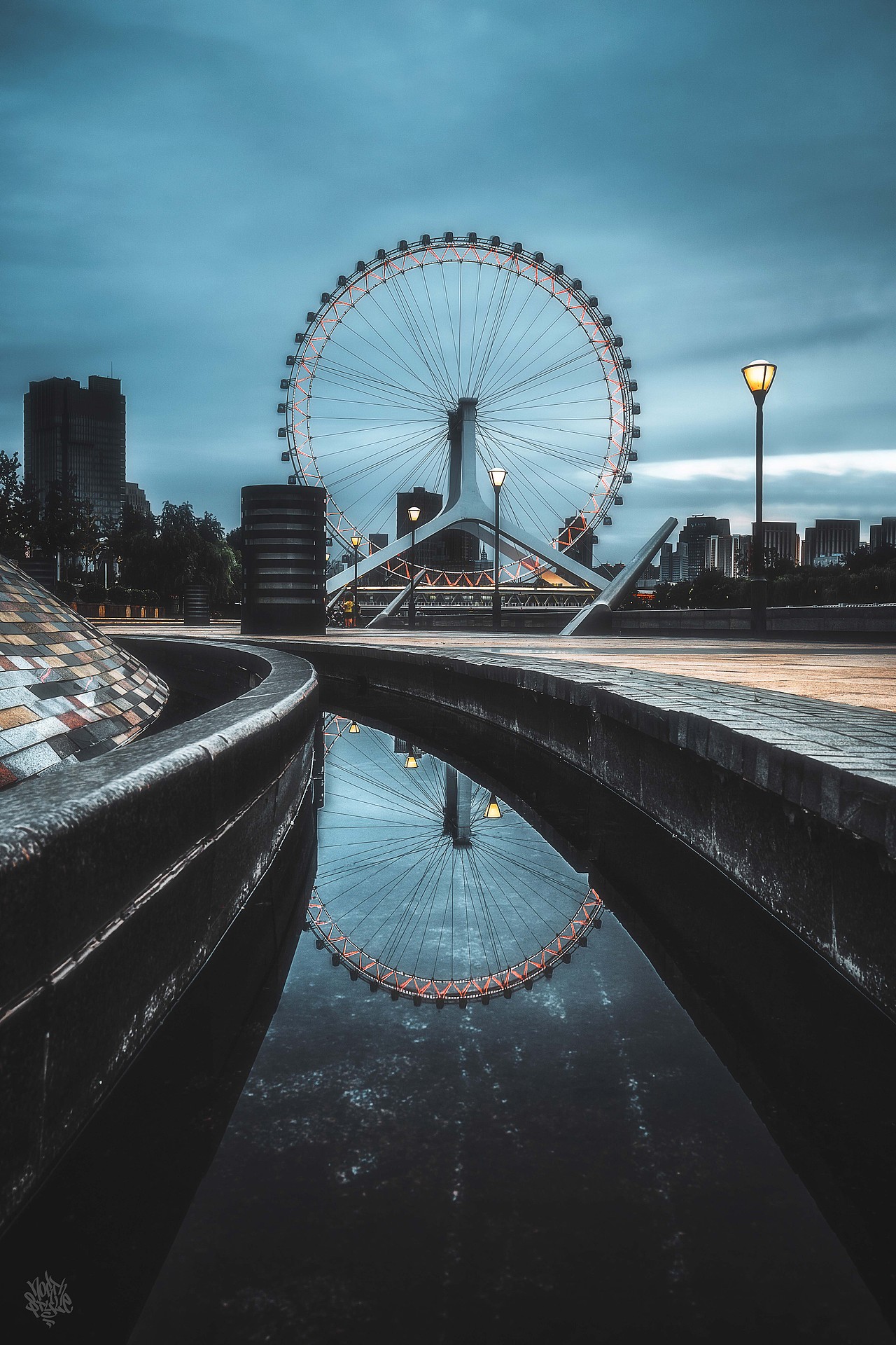 天津夜景 历史与现代融合的城市（图ZMzMwOTA5MjE2） - 人文/纪实摄影 - 站酷设计师北武原创素材 - 站酷ZCOOL