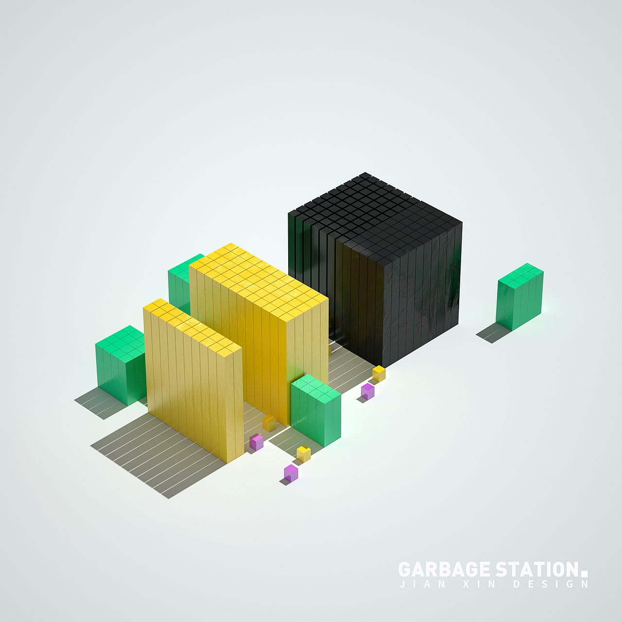 c4d立方体创意合集