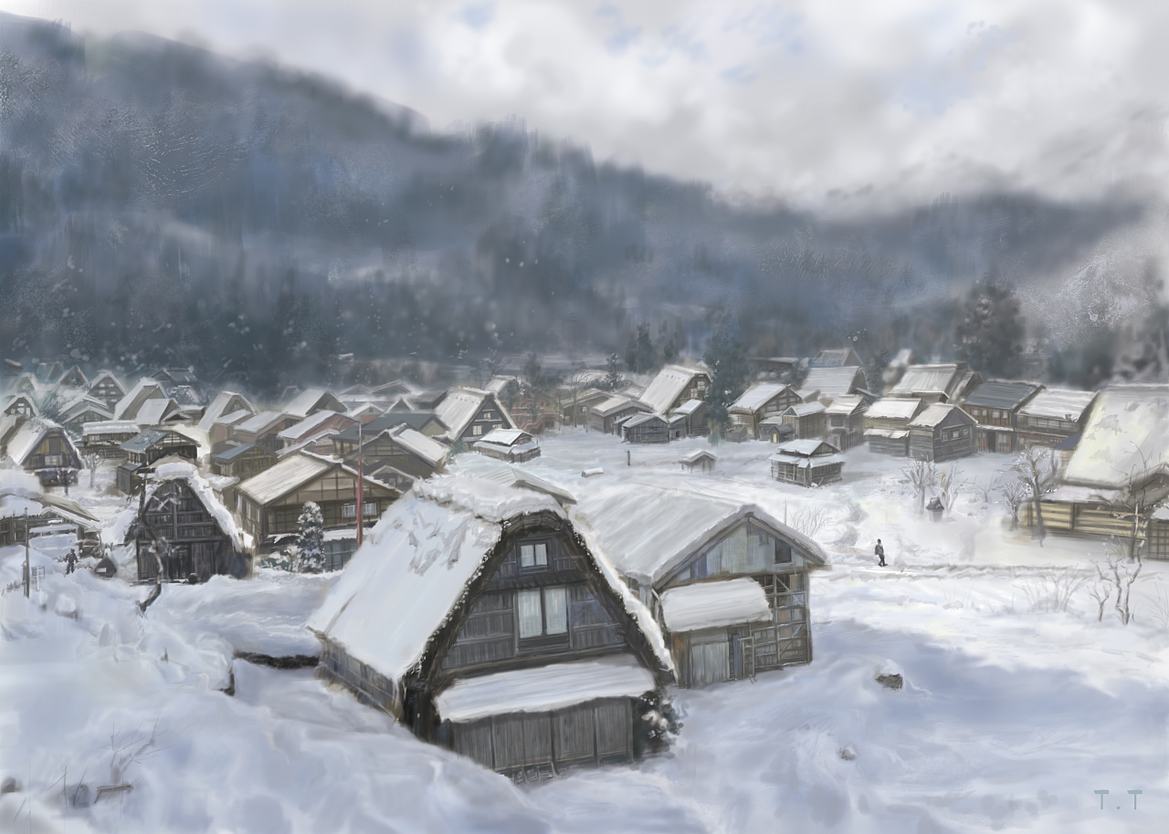 雪屋|插画|商业插画|一位老实的插画师 - 原创作品 - 站酷 (zcool)