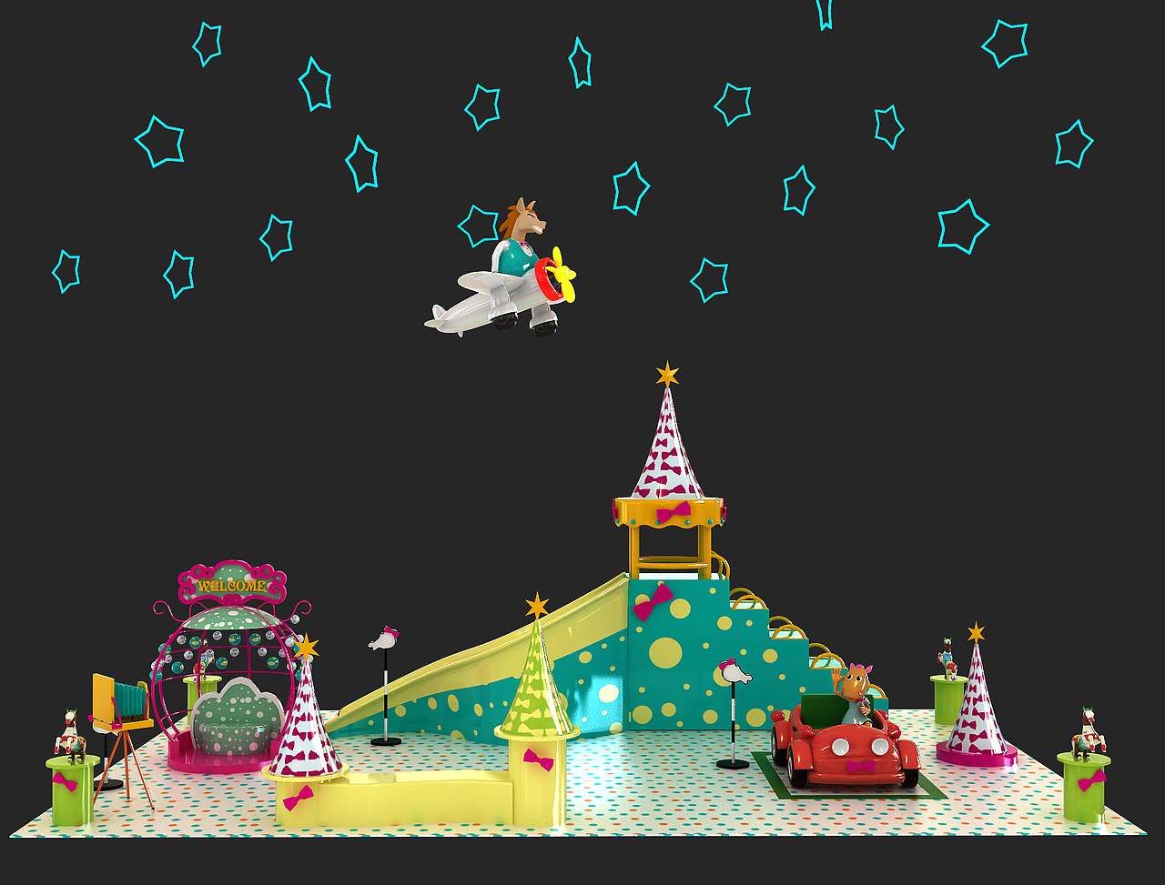 商业美陈 圣诞美陈 新年美陈 美陈