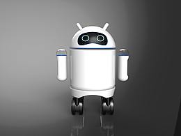 可爱的小机器人