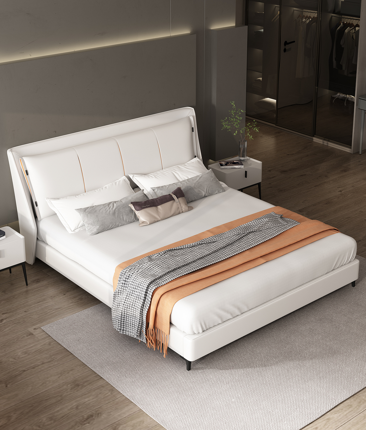 产品设计卧室床