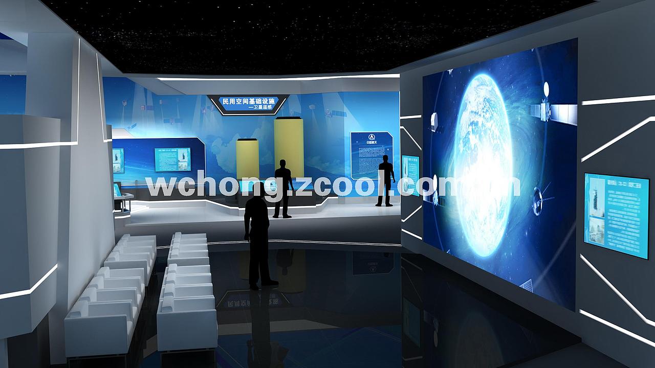 (已建成)珠海航展航天展区设计