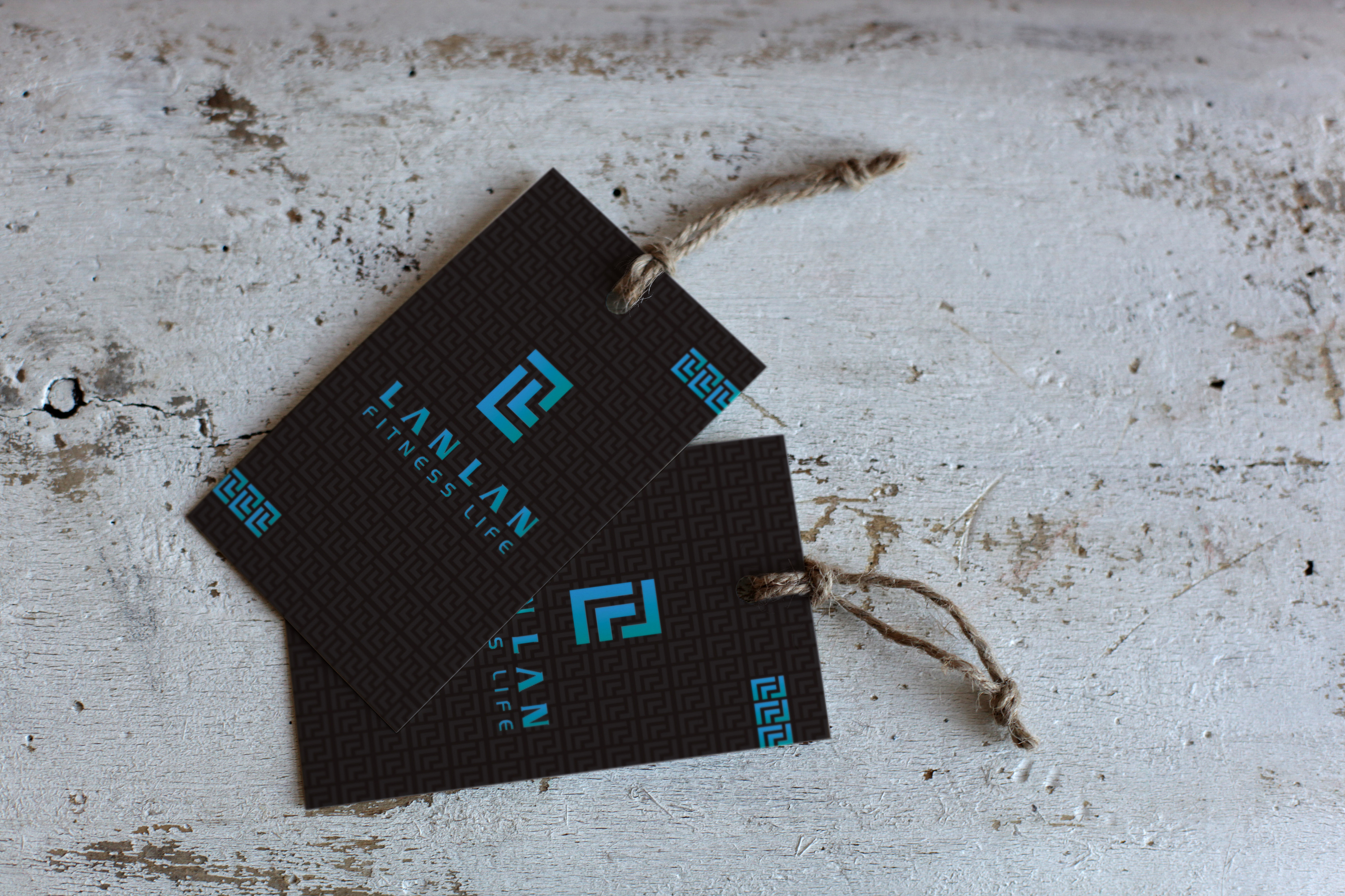 运动服饰品牌logo 名片 吊牌设计:lanlan