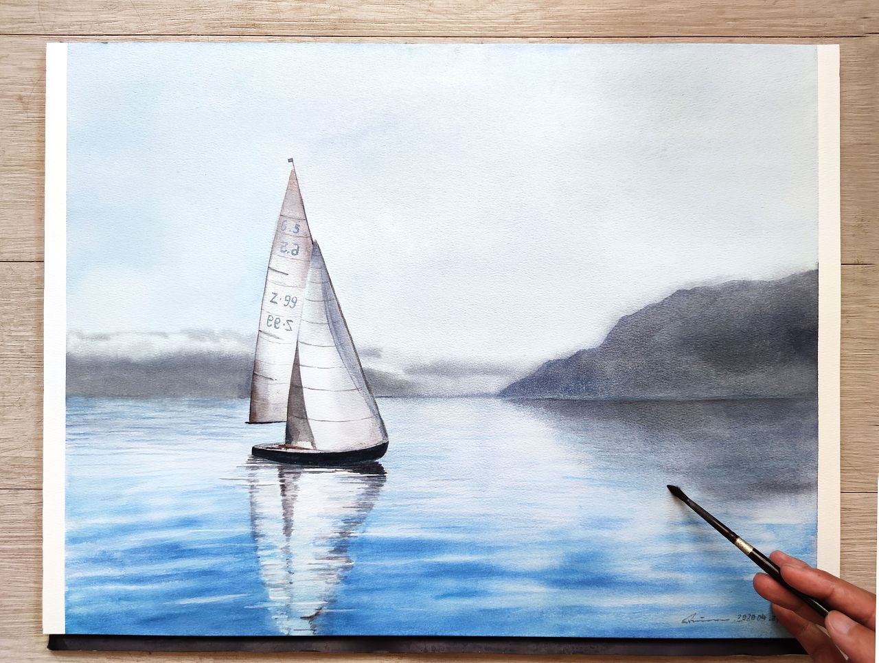 水彩作品-两个多月时间的记录（图ZMjA4MzIzNTYw） - 绘画 - 站酷设计师画画的陈一丘原创素材 - 站酷ZCOOL