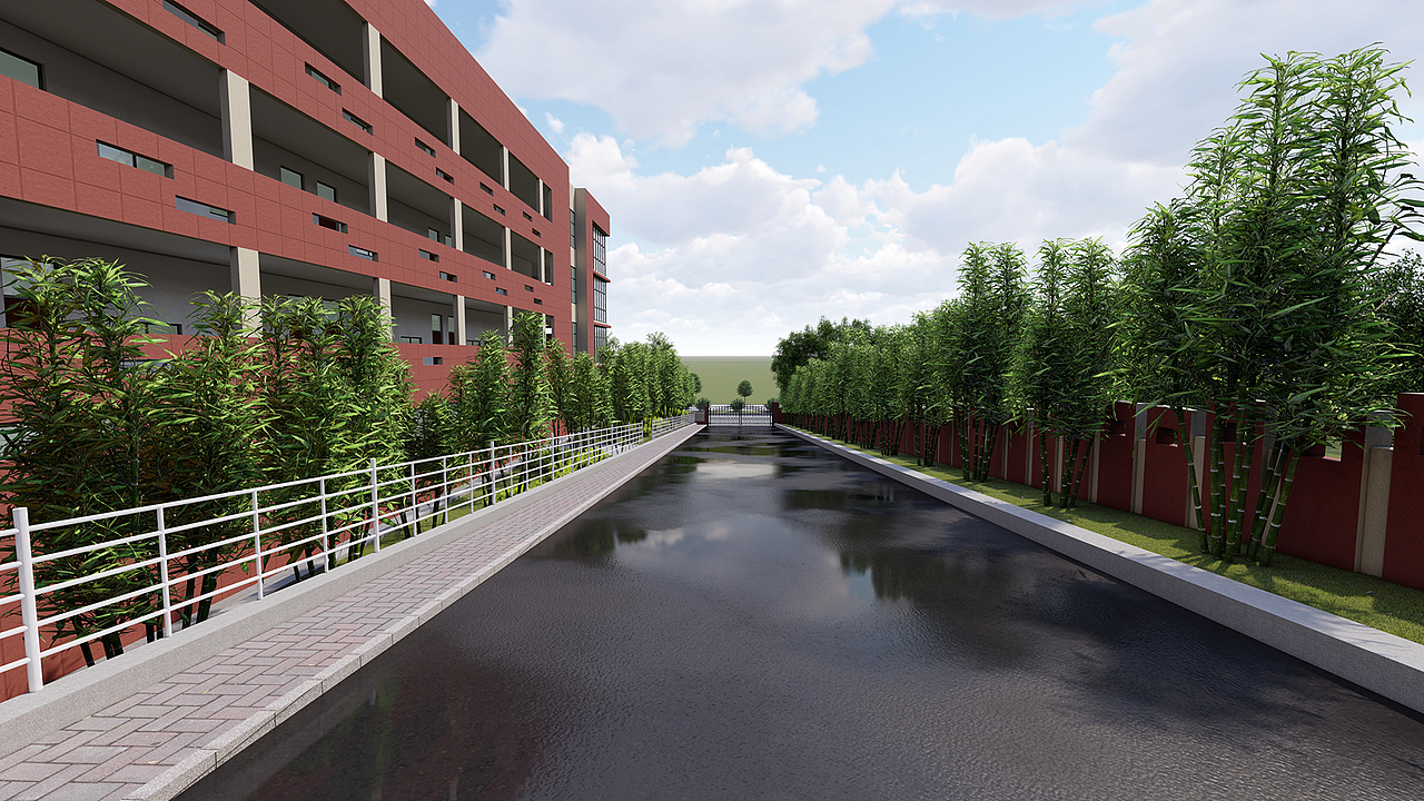 竹韵校园文化（图ZMjIwMjA4MjQ4） - 景观设计 - 站酷设计师森美文化设计原创素材 - 站酷ZCOOL