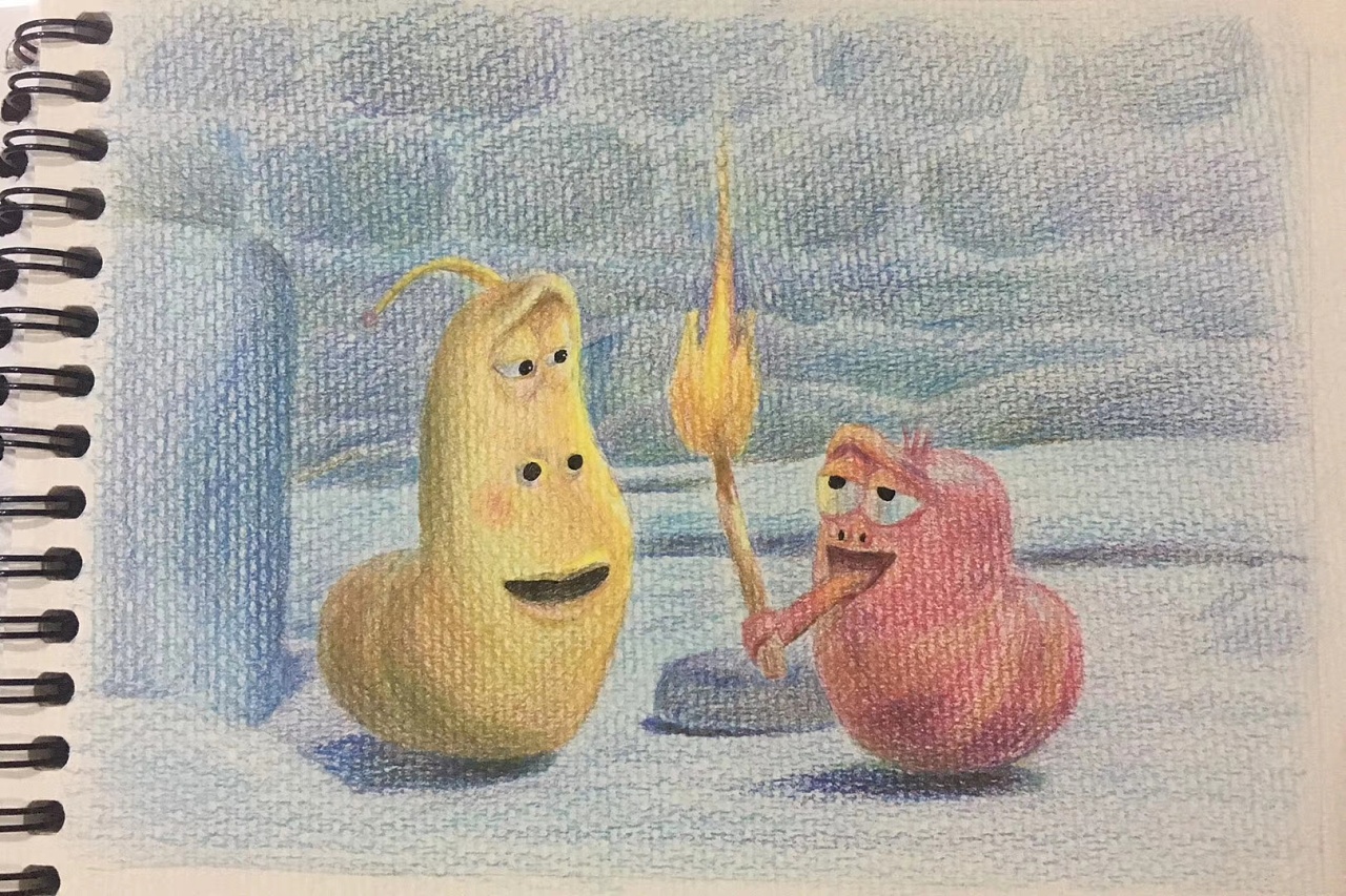 爆笑虫子手绘彩铅