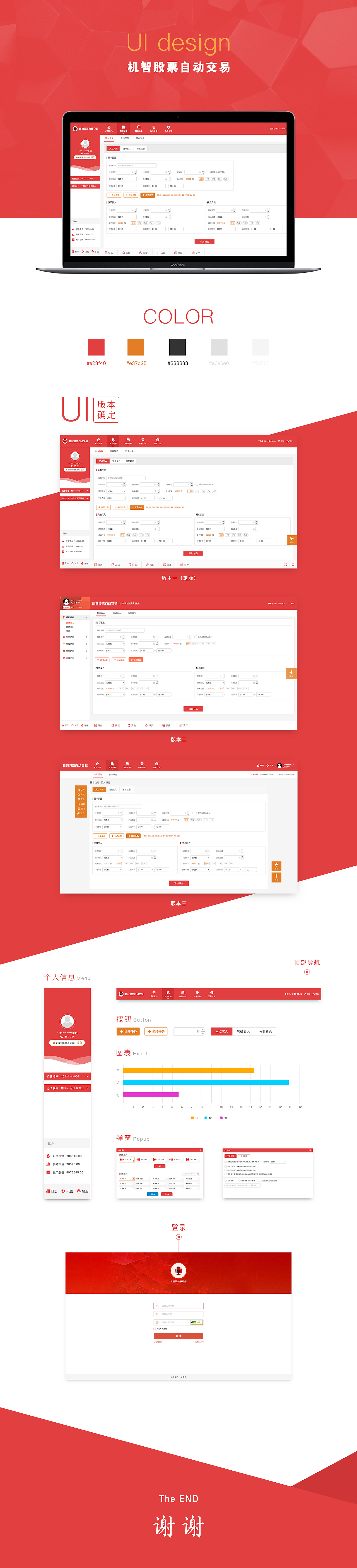 股票类交易软件界面设计
