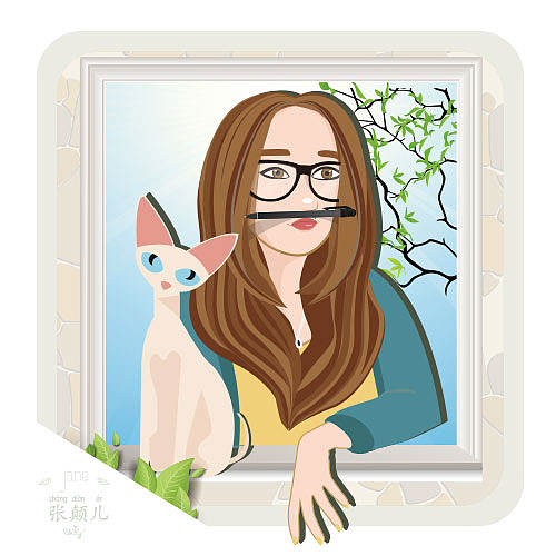 给小伙伴的画~（图ZMzI4NzExMTY=） - 艺术插画 - 站酷设计师撑着伞原创素材 - 站酷ZCOOL