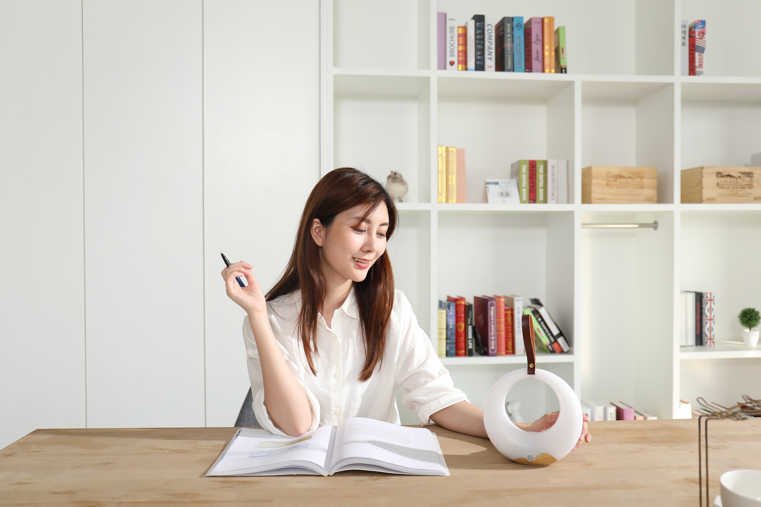 小猪会飞 静静看书的春天 帼鑫实业 gx diffuser