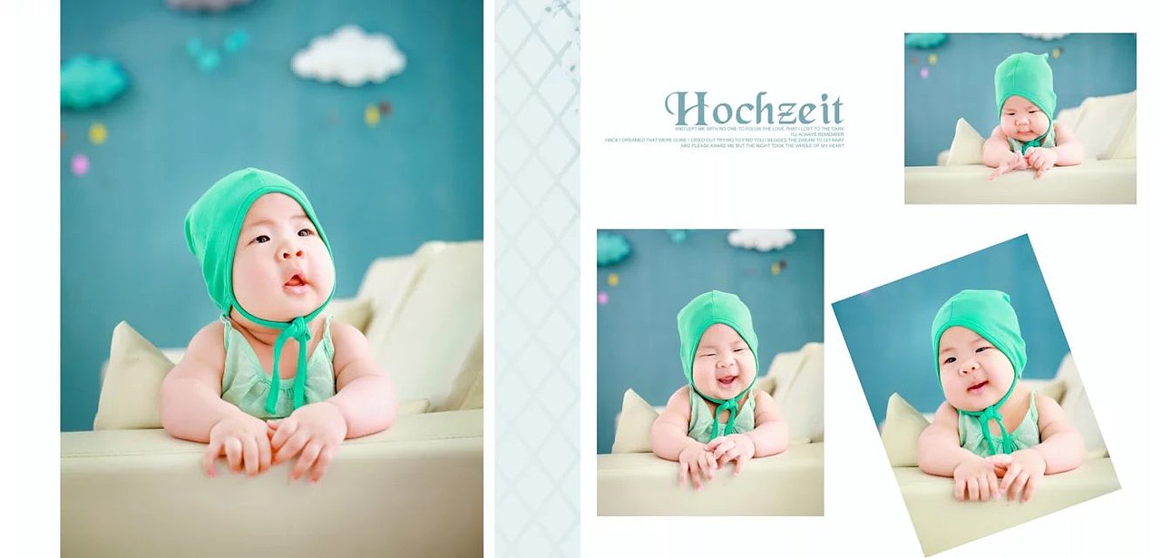 儿童摄影后期相册设计