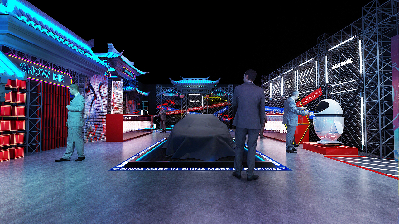 哈佛H6上市发布会/创意互动/网红打卡/快闪