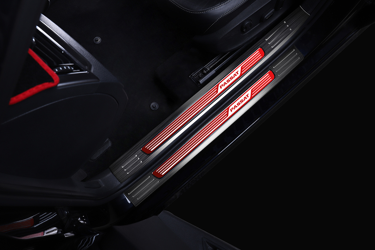 一组汽车门槛条拍摄修图