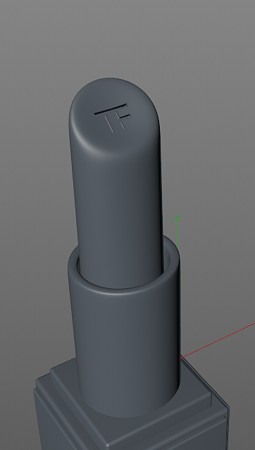 C4D口红建模+渲染练习