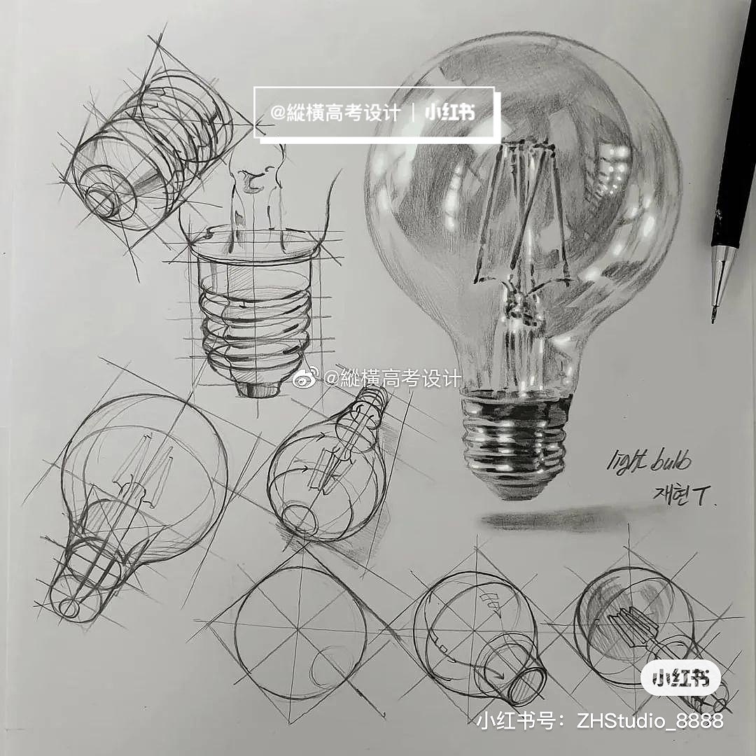 校考设计｜川美设计｜结构素描参考（图ZMjU5ODI0NzU2） - 艺术插画 - 站酷设计师縱橫高考设计原创素材 - 站酷ZCOOL