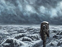 #AI創(chuàng)作實驗室#世界末日后的核冬天