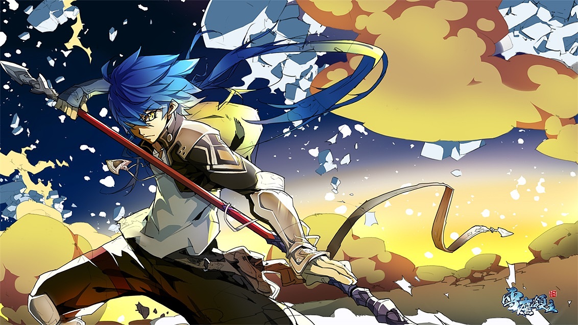 雪鹰扉页电脑壁纸1|动漫|单幅漫画|雪鹰领主漫画_原创作品-站酷zcool