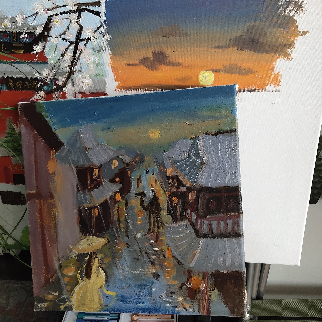 洛阳八大景——8铜驼暮雨