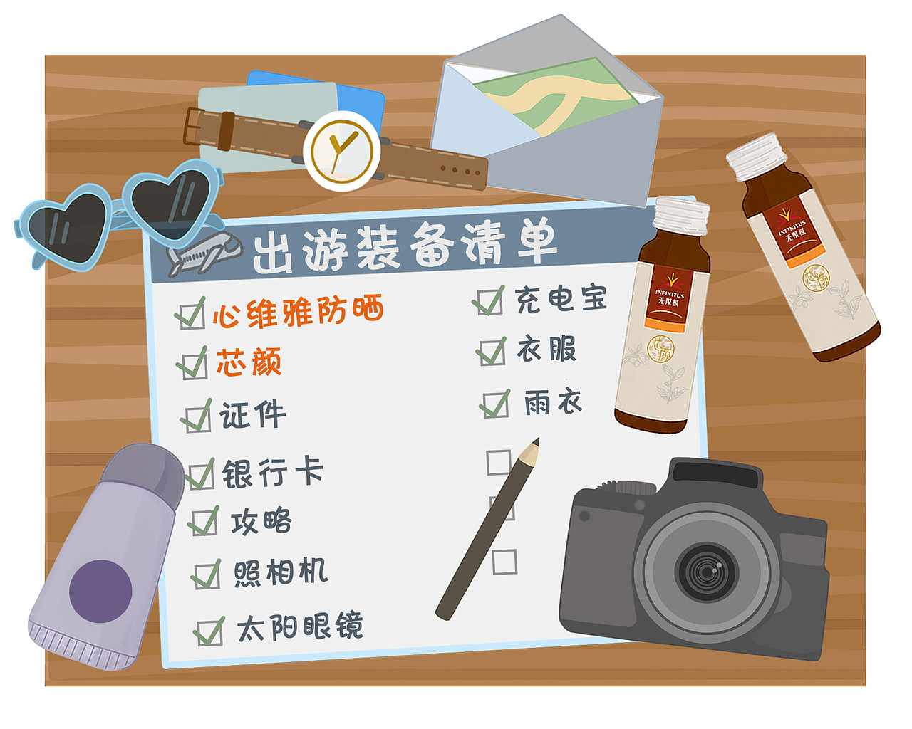 手绘作品（图ZMTI0NTAyNDA4） - 商业插画 - 站酷设计师淹儿原创素材 - 站酷ZCOOL
